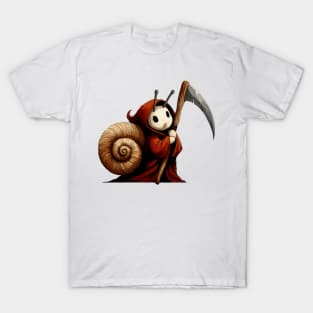 Kawaii Death Snail Reaper T-Shirt